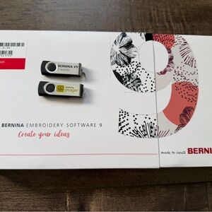 Bernina Embroidery Software 9 with USB Drive